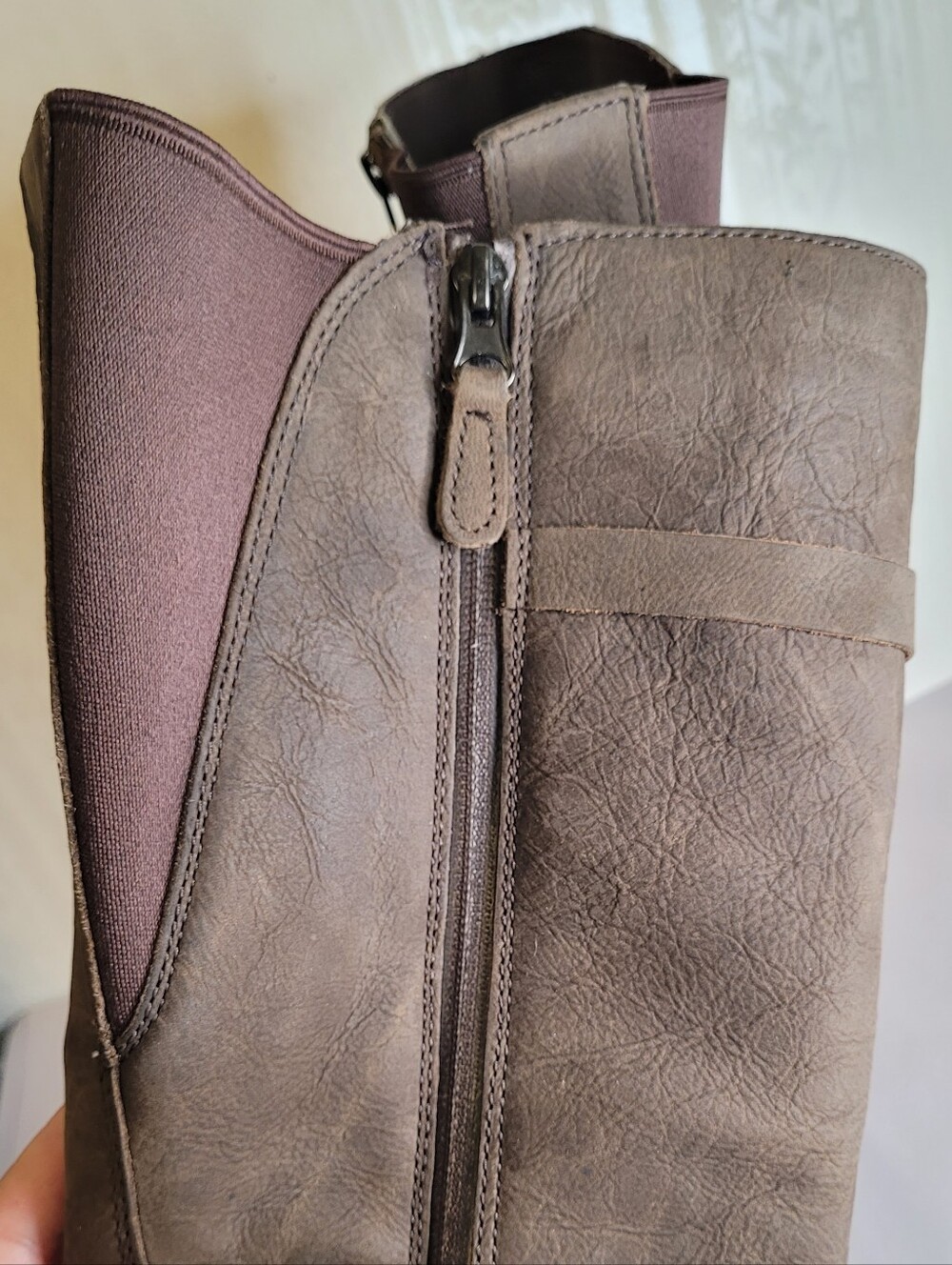 Eddie Bauer Knee-High Leather Boots NWT Size 11 - Picture 12 of 14